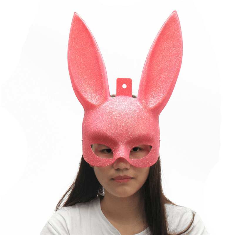 Cute Halloween Party Cosplay Fancy Rabbit Face Mask Decoration Props Toys