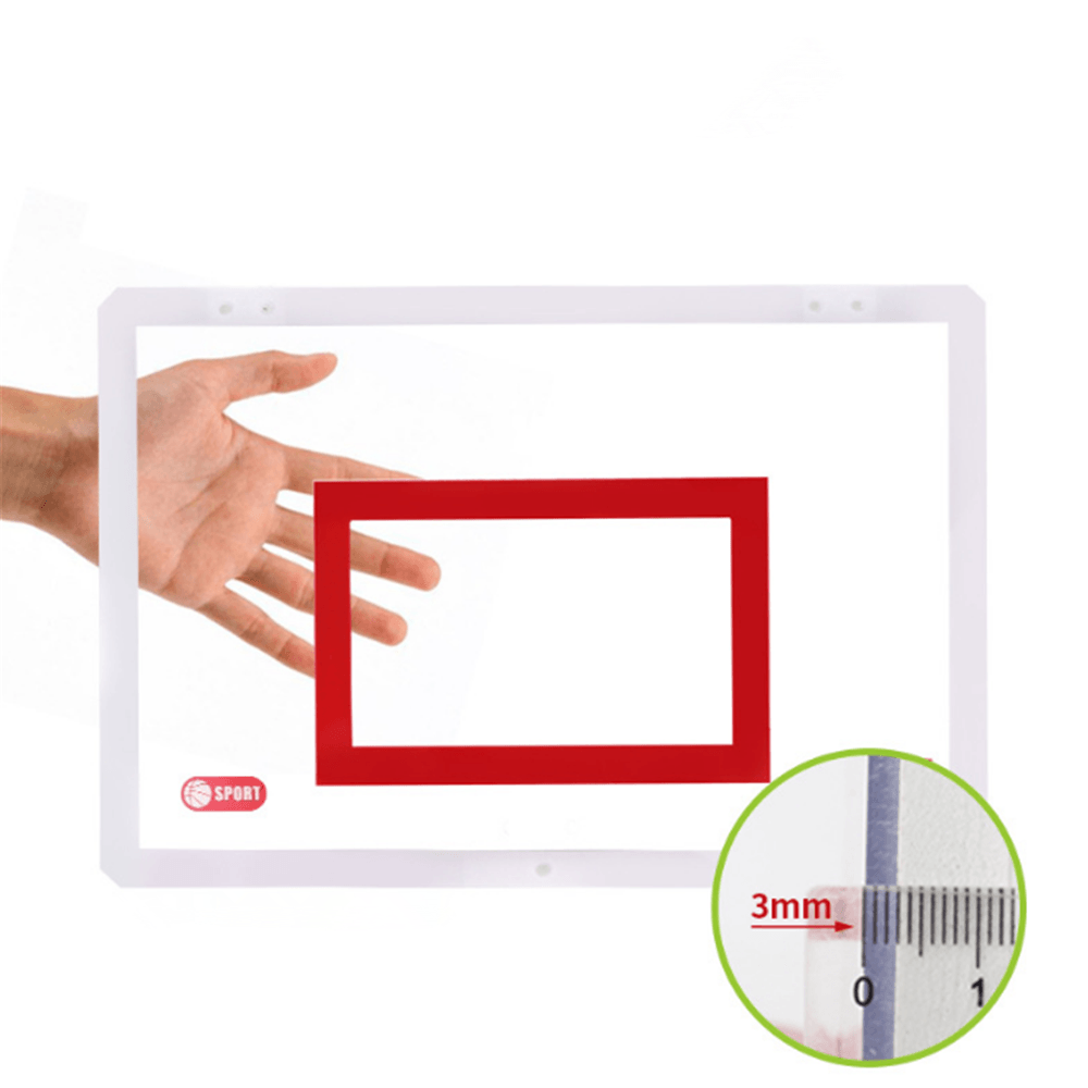 Hanging Basketball Hanging Door Wall-Mountable Spikeable Transparent Basketball Board Toys