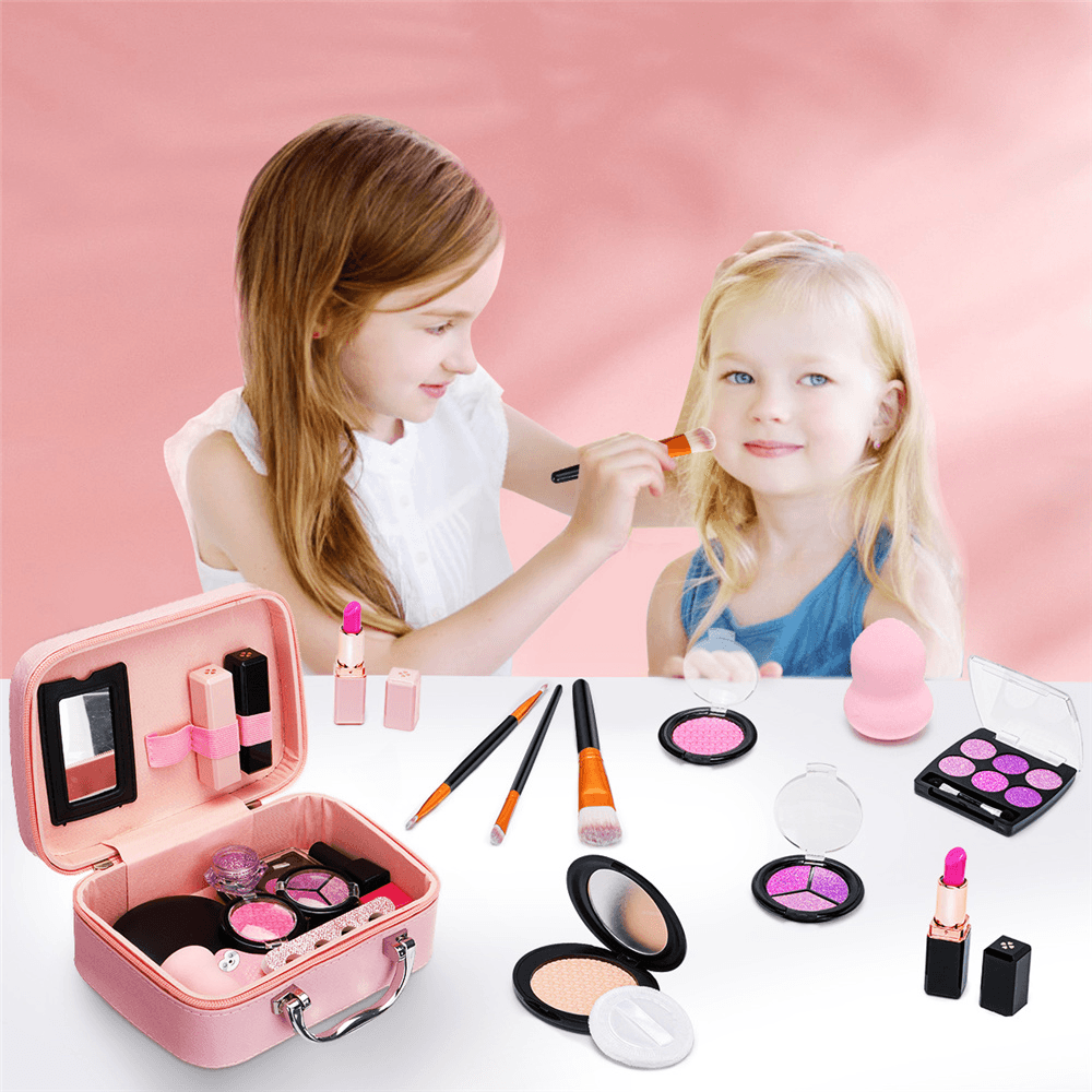 Pickwoo M22 Simulation Rollenspiel-Make-up-Set, modisches Schönheitsspielzeug für Kinder, Mädchen, Geschenk