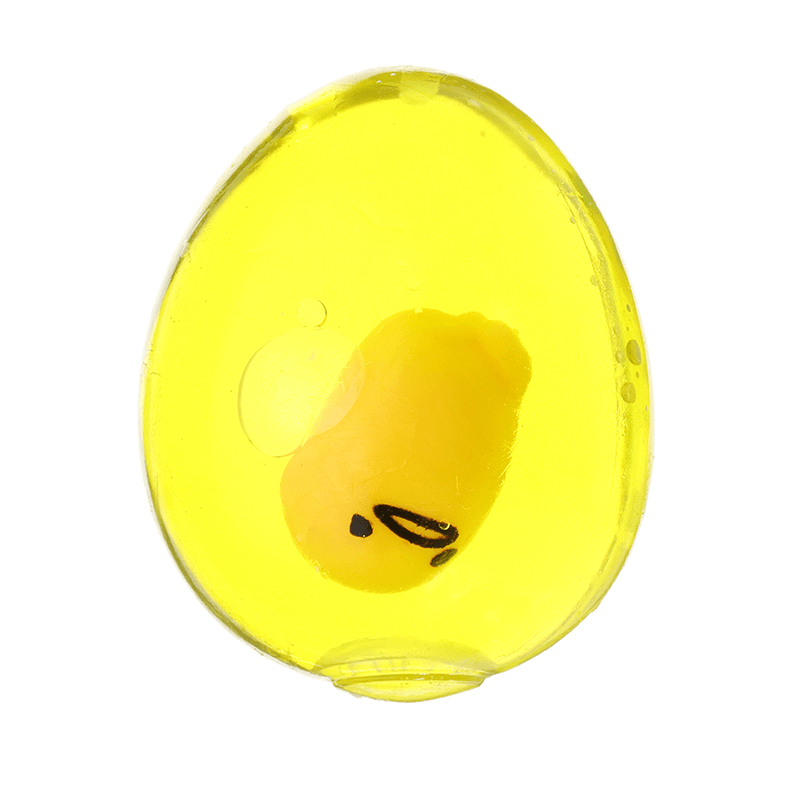 Squishy Yolk Grinding Transparent Egg Stress Reliever Squeeze Stress Party Fun Gift