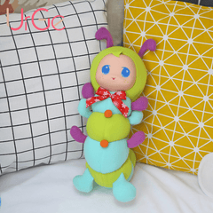 Caterpillar Stuffed Bedtime Playmate Short Plush Toy Gift Decor Collection