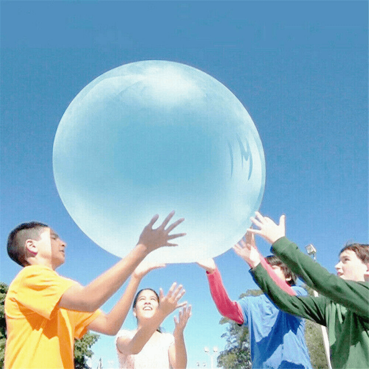 120CM Multi-Color Bubble Ball Gonfiabile Riempimento Acqua Giocattoli Palla Gigante per Bambini Giocano Regalo