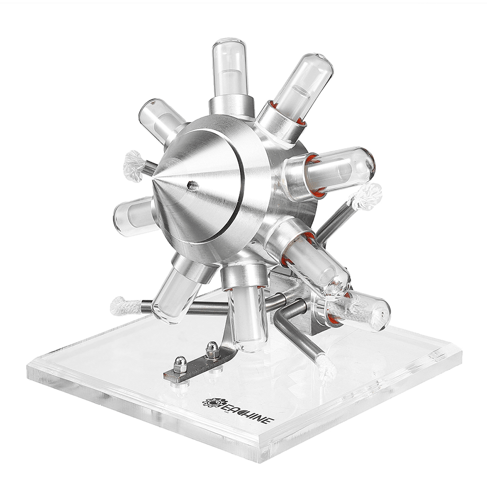 Eachine ET3 STEM Hot Air Four Cylinder Stirling Engine External Combustion Engine Model