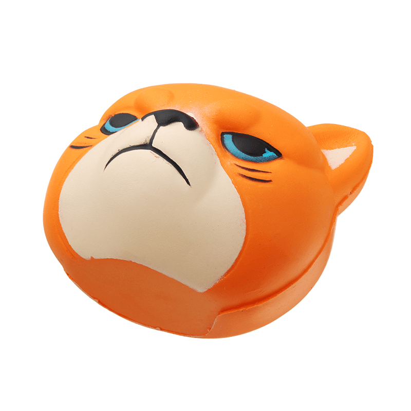 Tiger Squishy 8*7*6.5Cm Slow Rising with Packaging Collection Gift Soft Toy