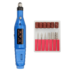 Electric Nail Drill Pen Metal Bits File Grinding Polishing Engraving Cutting Pedicure Machine