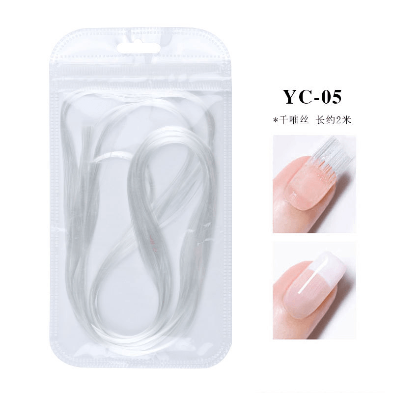 Nail Extension Fibre Paper-Free Tray Rapid Extension Fiberglass Manicure Tools