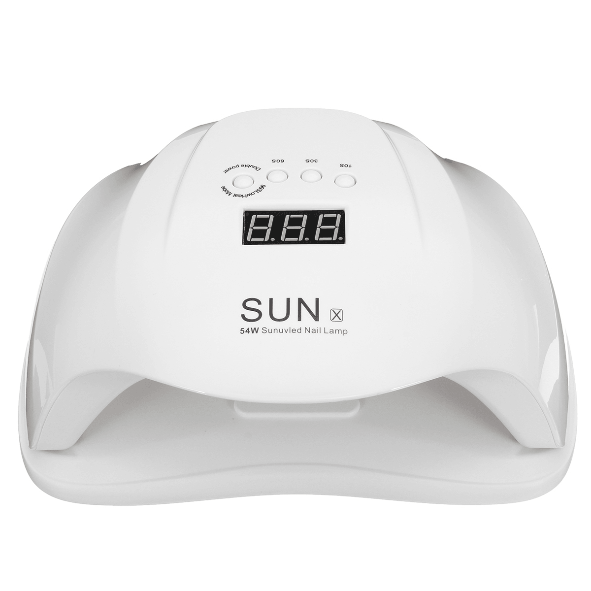 SUNX 54W UV LED Lamp Nail Dryer Machine Nail Cure Gel Polish Infrared Sensor 4 Timers