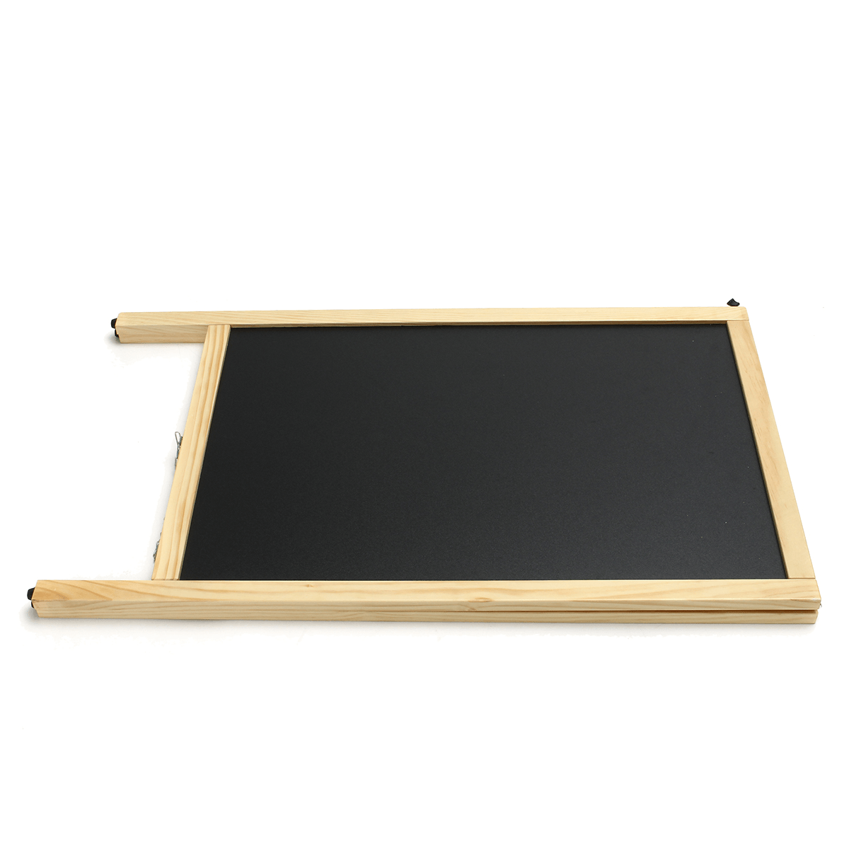 24X39 Inch Double-Sided Foldable Pinewood Frame Chalkboard Wedding Shop Sign Memo Message Menu Board