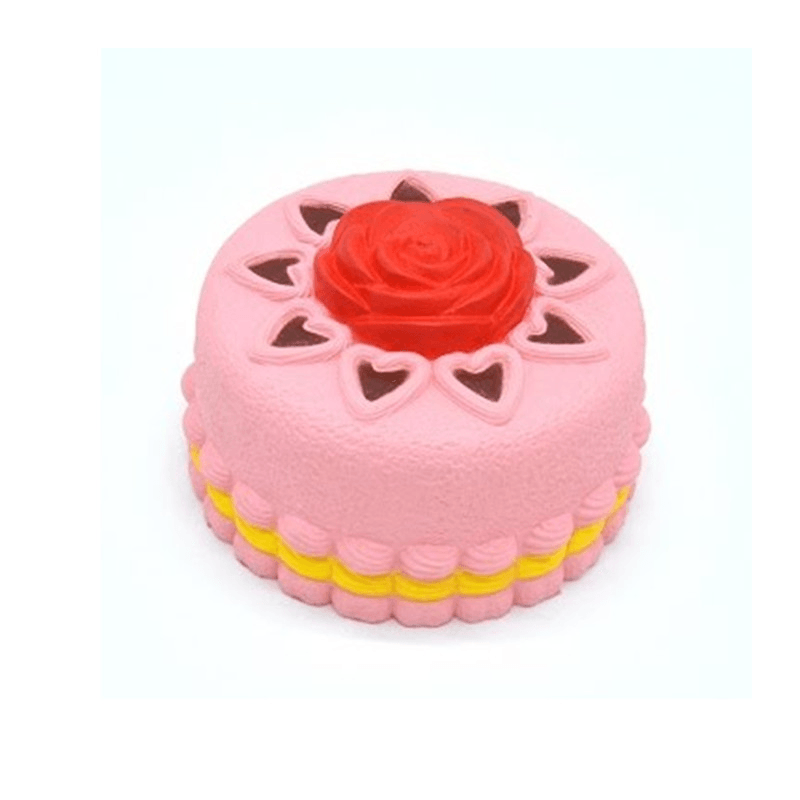 Kiibru Squishy Jumbo Rose Cake con licencia de crecimiento lento embalaje Original colección regalo decoración juguete