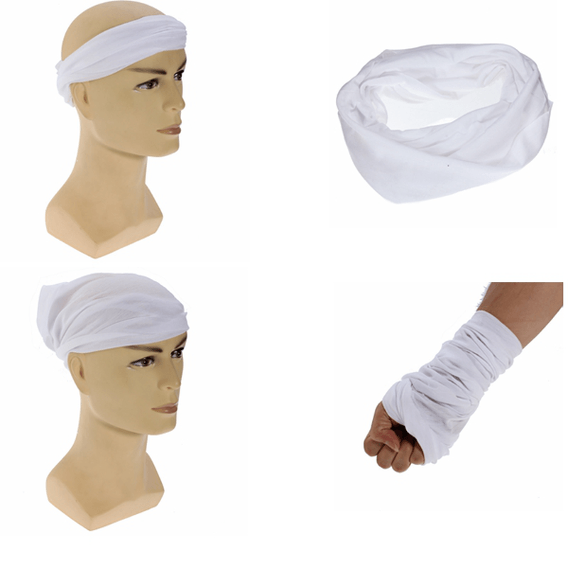 Multifunción Unisex Bandanas Head Wrap Bufanda Muñequera Sombrero Hombres Mujeres 9 colores