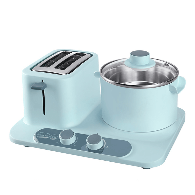 Donlim DL-3405 Multi-Function Toaster Breakfast Machine Sandwich Baking Oven Omelette Frying Pan Mini Multicooker Egg Boiler Food Steamer