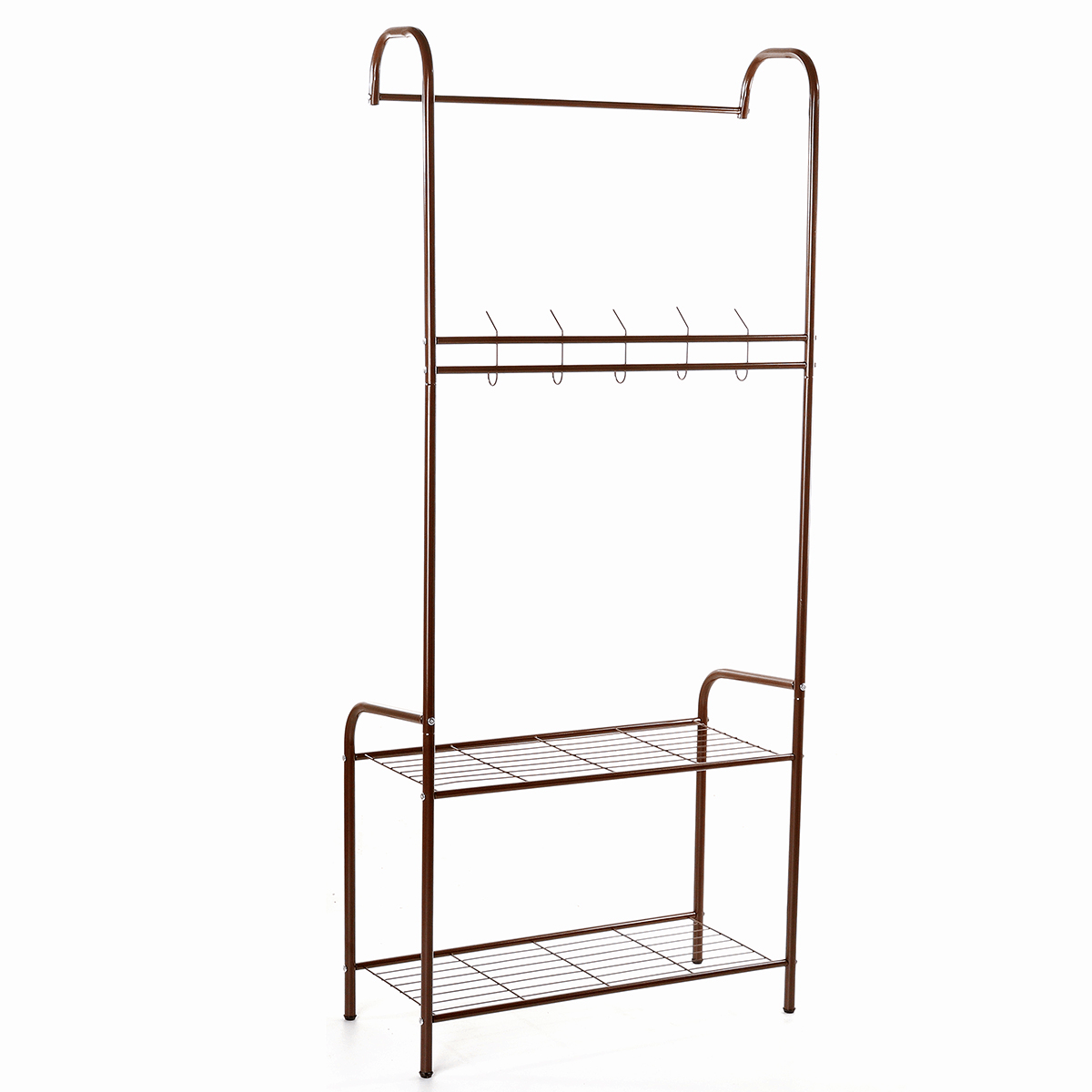 165 cm Kleidung Tuch Mantel Rack Kleiderbügel Tragbare Schuh Rack Regal Halterung Hut Haken Organizer für Home Office Studieren Schlafzimmer