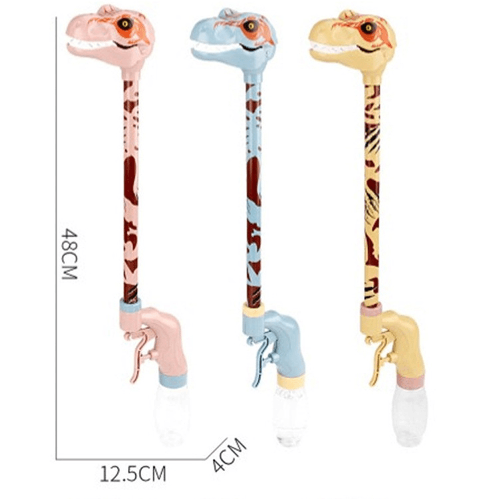 1PC Creativo Dinosauro Anatra Pistole ad acqua Pistole a immersione Tiro a lunga distanza Pistola ad acqua All'aperto Interazione tra genitori e figli Giocattolo da gioco per Regalo per bambini