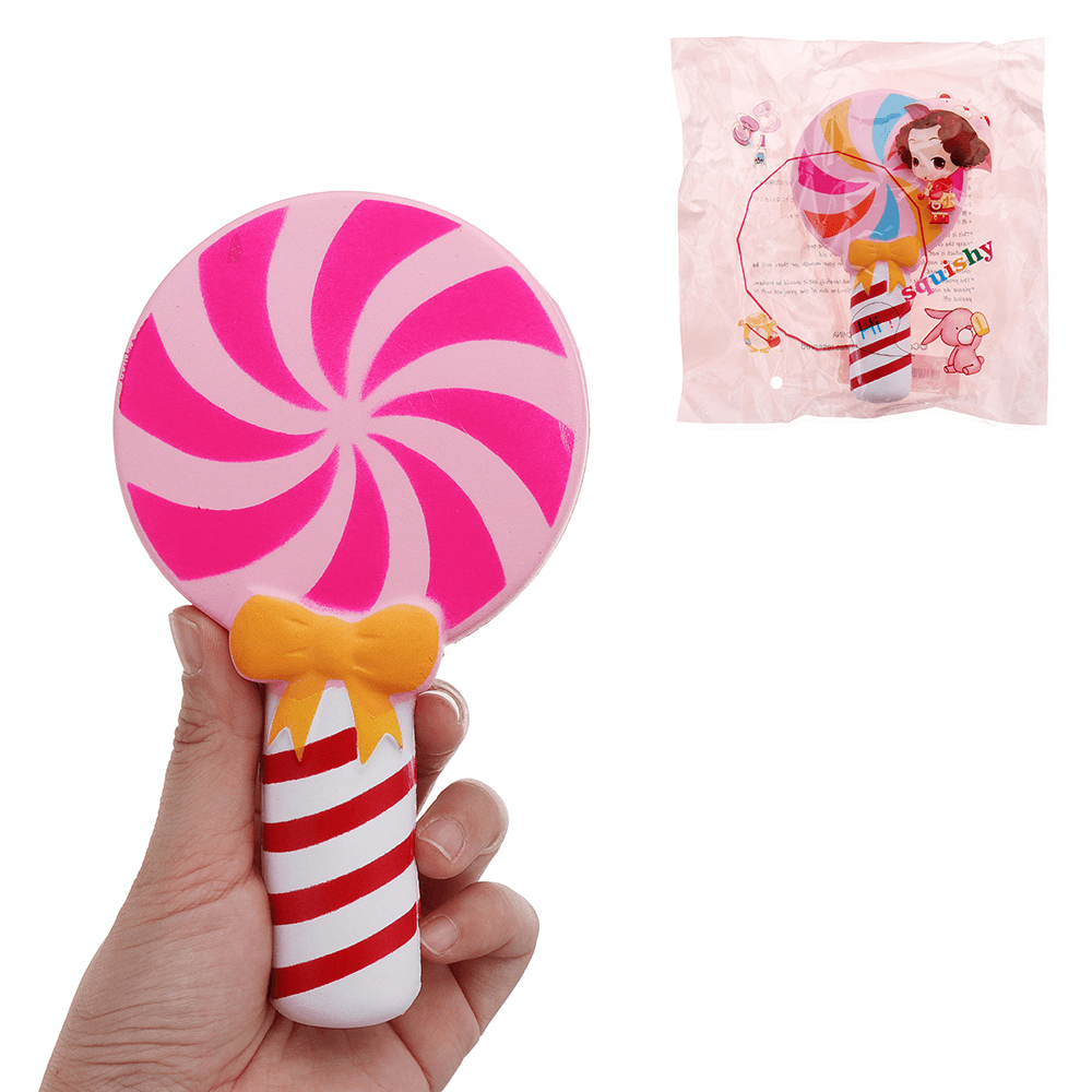 Lollipop Squishy Sweet Candy 15.5Cm Slow Rising Toy Gift Decor with Packing