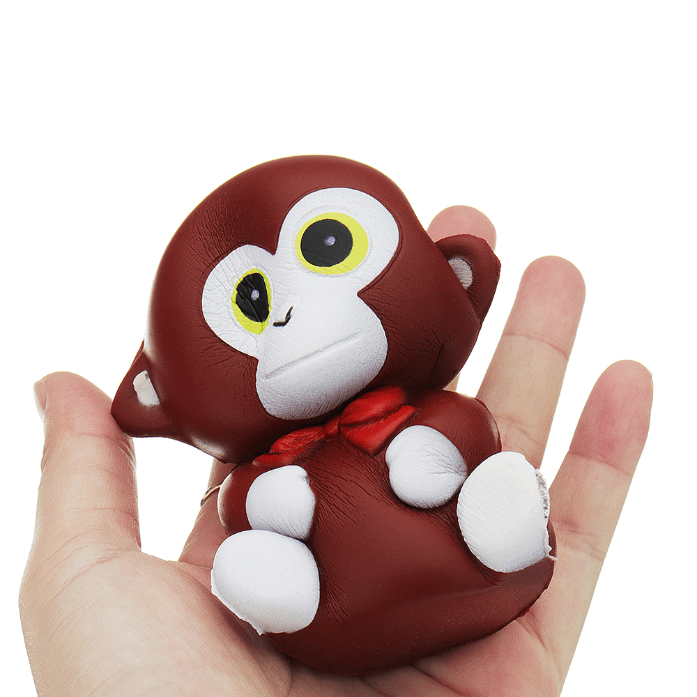 Monkey Squishy 10.5*9*7CM Slow Rising Soft Animal Collection Gift Decor Toy with Packaging