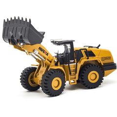 HUINA 7713-1 1/50 Scale Alloy Hydraulic Excavator Diecast Model Engineering Digging Toys