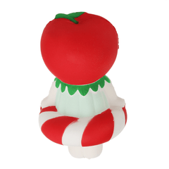 Christmas Gift Cherry Girl Squishy 13.5*8CM Slow Rising Soft Collection Gift Decor Toy with Packaging Collection