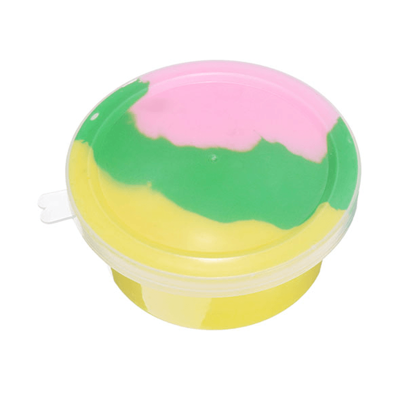 DIY Fluffy Floam Slime Scented Stress Relief No Borax Kids Toy Sludge Cotton Mud to Release Clay Toy