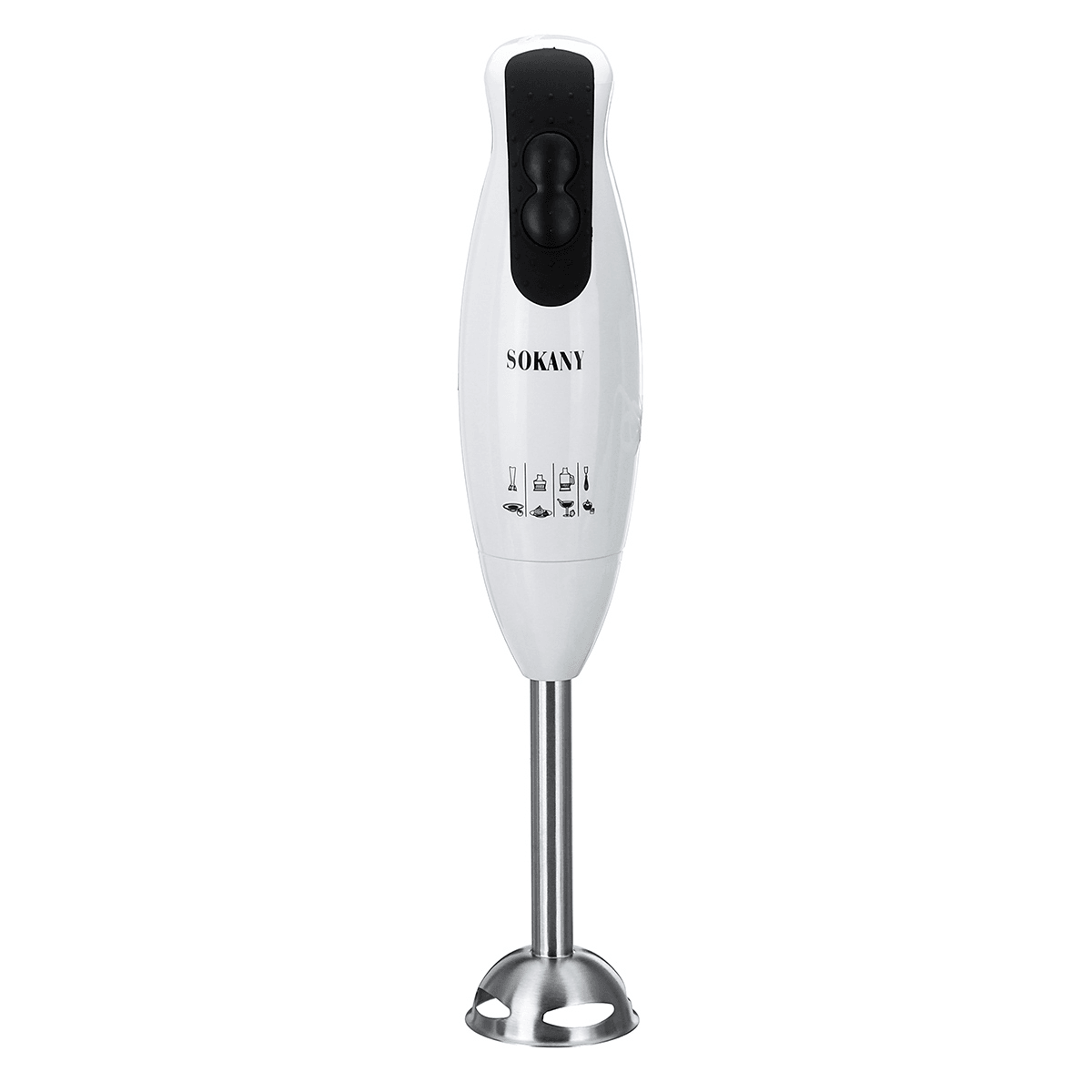 600W Portable Electric Blender Stick Whisk Juicer Mixer Handheld Vegetable Meat Grinder Food Chopper