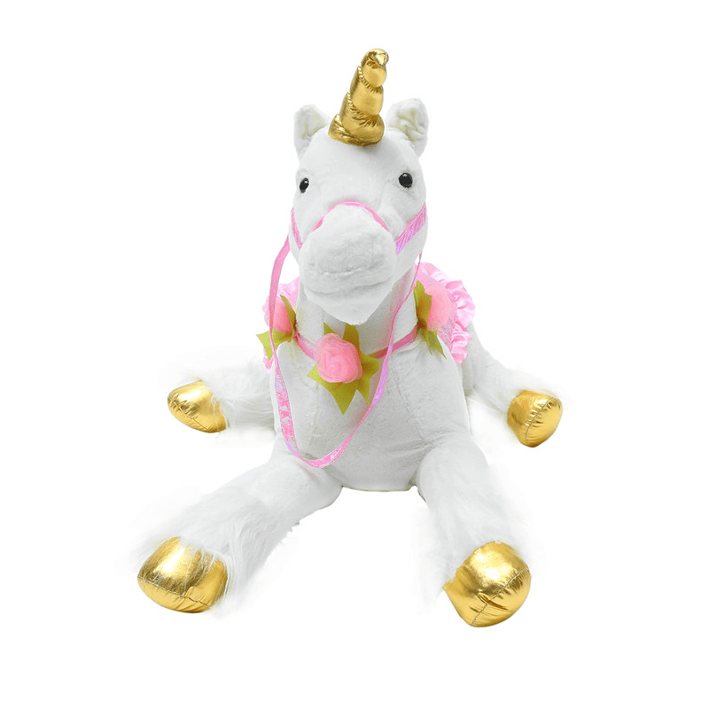 85 Cm Stuffed Unicorn Soft Giant Plush Animal Toy Soft Animal Doll