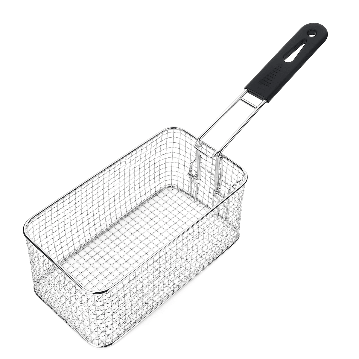 4L Electric Fryer Accessories Non Stick Pan Stainless Steel Basket 220V 2000W for Kitchen