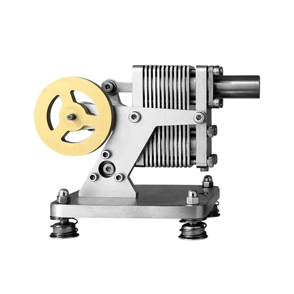 SH-015 Stirlingmotor-Bausatz aus Vollmetall mit Mini-Generator, Dampf-Wissenschafts-Lernmotor-Modellspielzeug