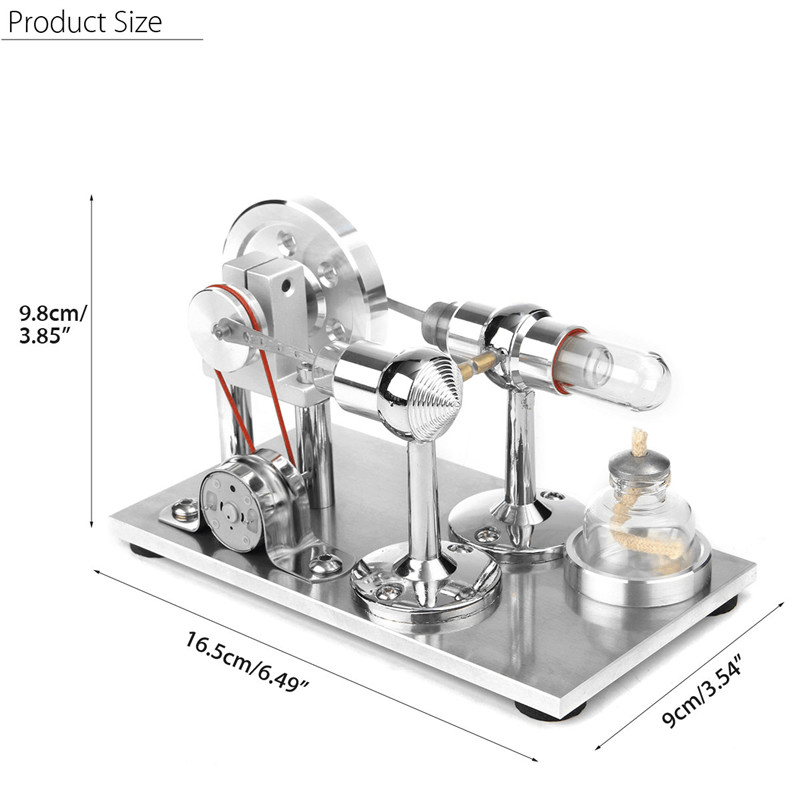 Heißluft-Stirlingmotor-Modell, Stromgenerator, Motor, Spielzeug-Sets, Geschenk