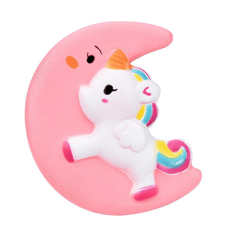 Cartoon Unicorn Moon Pegasus Squishy 11Cm Slow Rising Collection Gift Toy