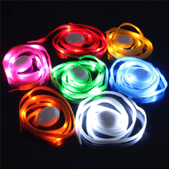 1 Pair Nylon LED Flashing Light up Glow Shoelace