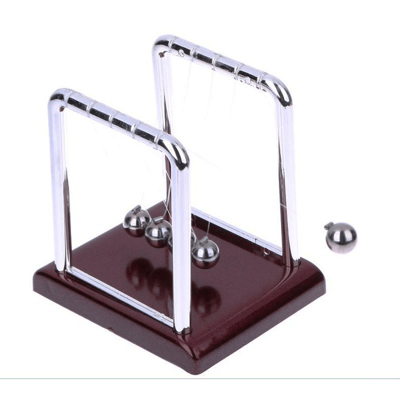 Newton Cradle Balance Steel Ball Physics Science Pendulum Development Educational Desk Toy Valentines Gift