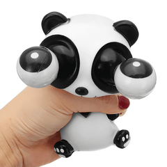 Novelties Toys Pop Out Stress Reliever Panda Squeeze Vent Toys Gift Toy with Box