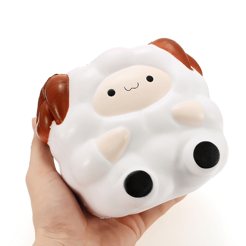 Squishy Jumbo Sheep 13Cm Slow Rising with Packaging Collection Gift Decor Soft Squeeze Toy