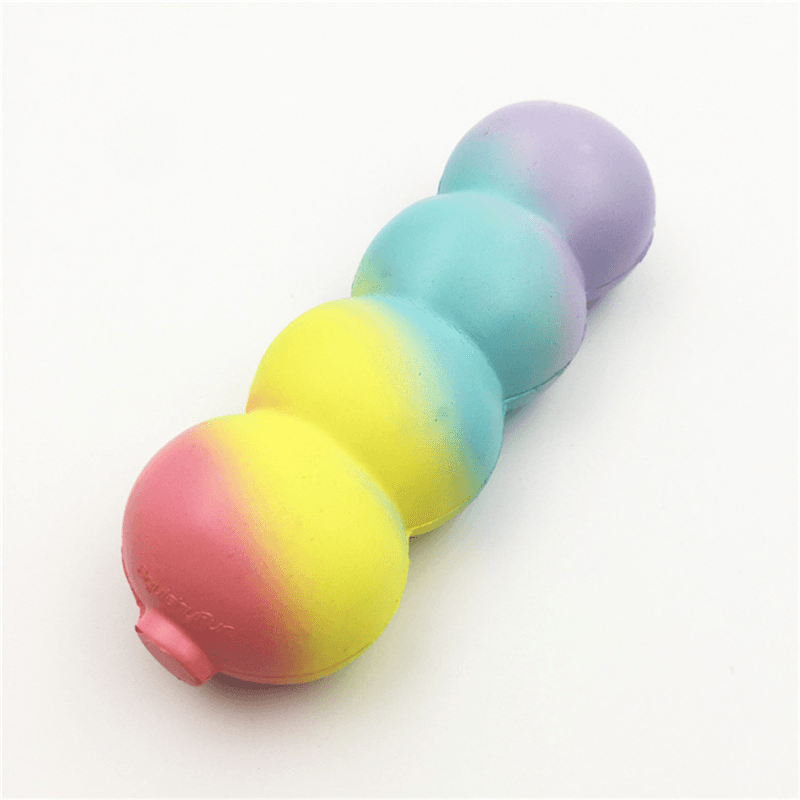 Squishyfun Rainbow Panda Candy Stick Squishy 15Cm Slow Rising with Packaging Collection Gift Toy