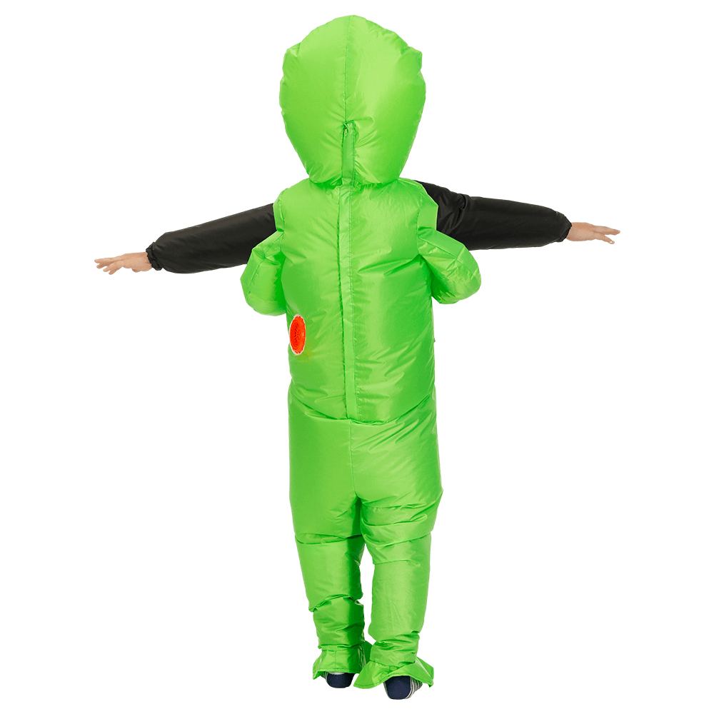 Halloween Ghosts Green Costume Carnival Party Fancy ET Aliens Inflatable Toys for Children