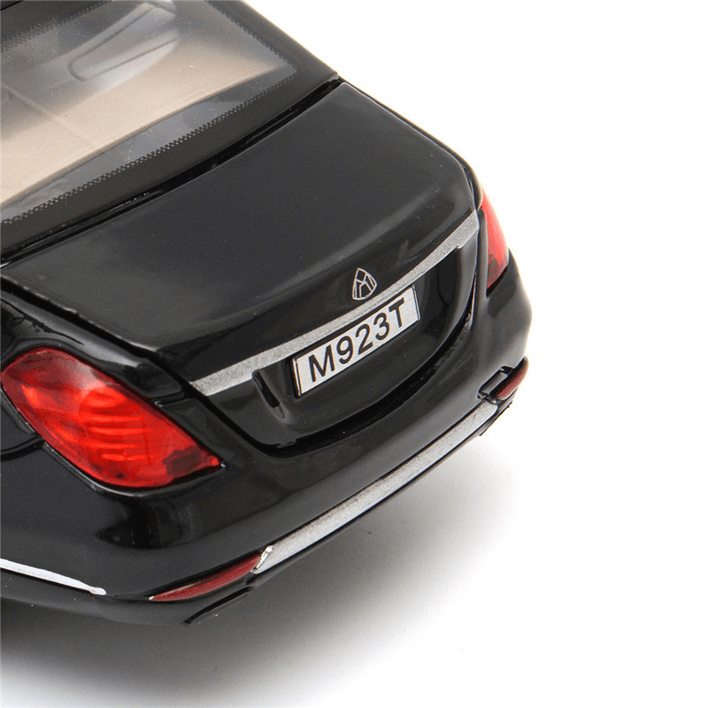 1:32 S600 Limousine Diecast Metal Car Model 20.5 X 7.5 X 5Cm Car in Box Black