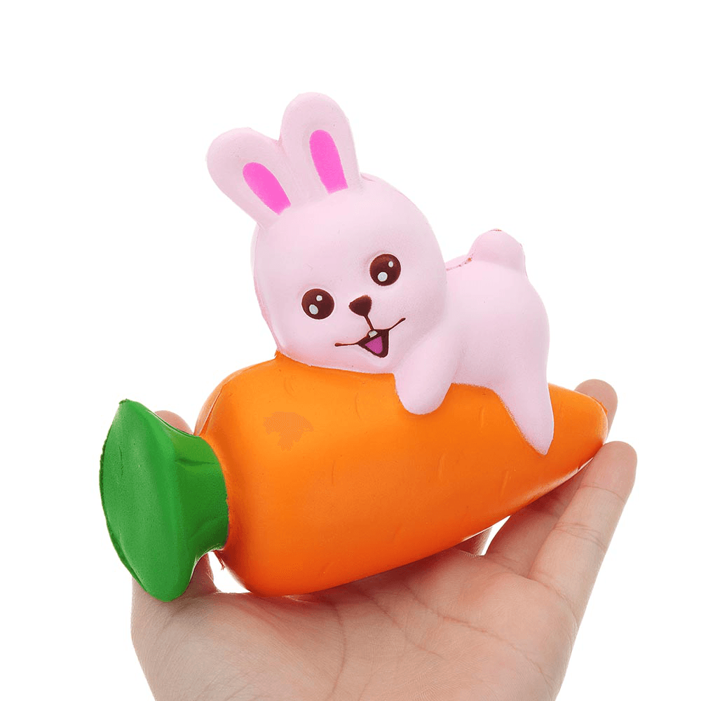 Rabbit Squishy 13*11.5*5 CM Slow Rising with Packaging Collection Gift Soft Toy