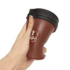 Cute Squishy Slow Rising Jumb Brown Coffee Cup Kid Addult Toys Home Decoration