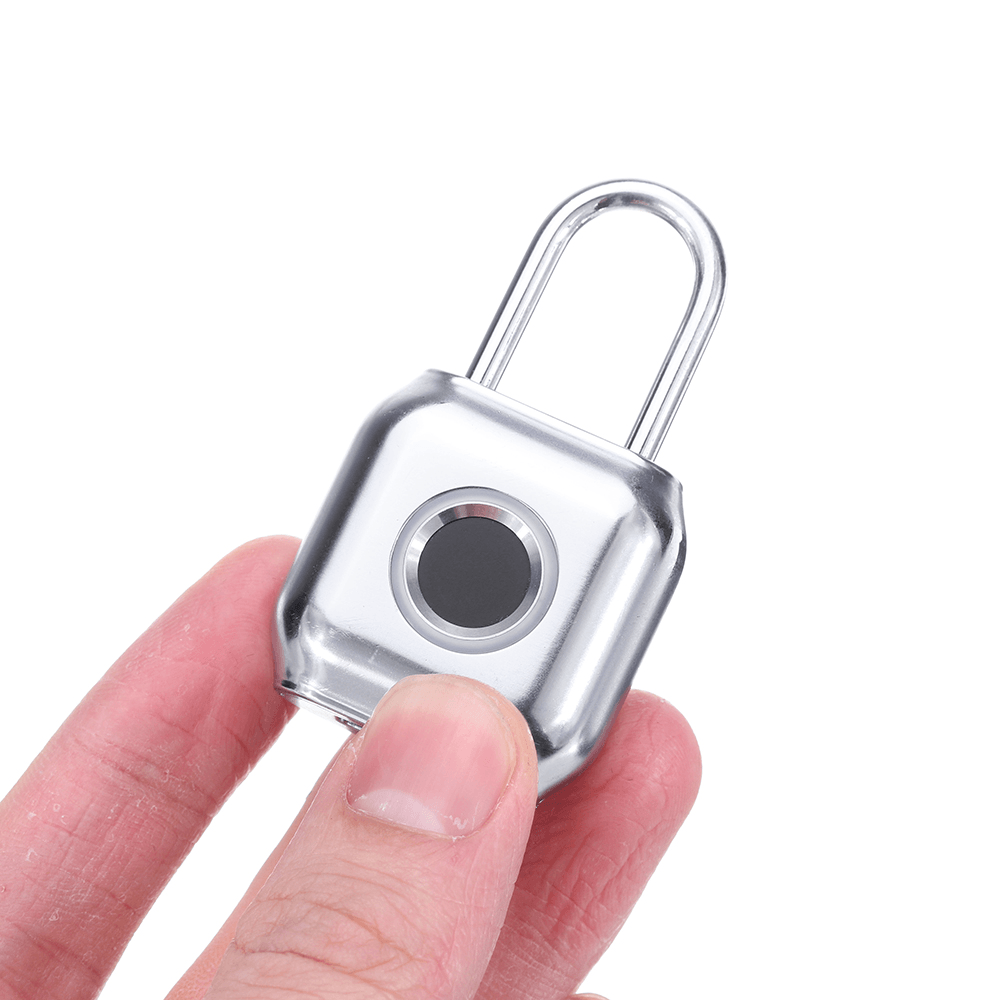 YEELOCK Smart Fingerprint Door Lock Padlock USB Charging Waterproof Keyless anti Theft Travel Luggage Drawer Safety Lock 0.5 Second Unlock Reddot Design Award from Xiaomi Youpin