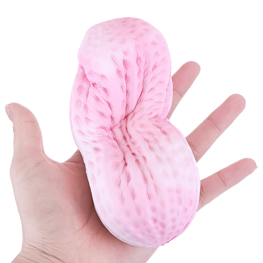 Temperature Sensitive Color Changing Squishy Peanut 16Cm Big Size Slow Rising Change Color Toy with Packing