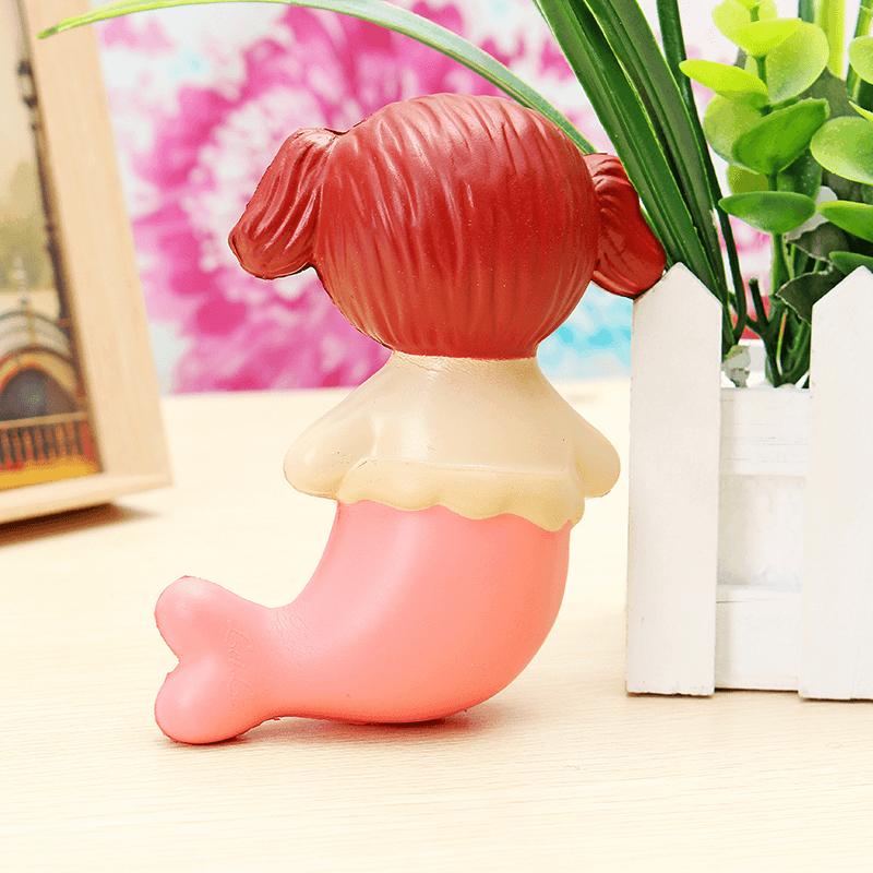 Leilei Squishy Mermaid Slow Rising Original Packaging Soft Collection Gift Decor Toy