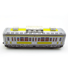 Classic Vintage Clockwork Subway Train Wind up Reminiscence Children Kids Tin Toys with Key