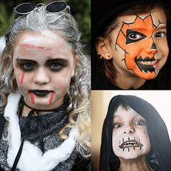 15 Farben, Gesichts- und Körperbemalung in professioneller Qualität, hypoallergen, sicher, ungiftig, für die Gesichtsbemalung auf Halloween-Partys