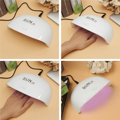 24W LED professionale SUNX4 UV Nail Dryer Gel Polish Lamp Light Manicure Machine