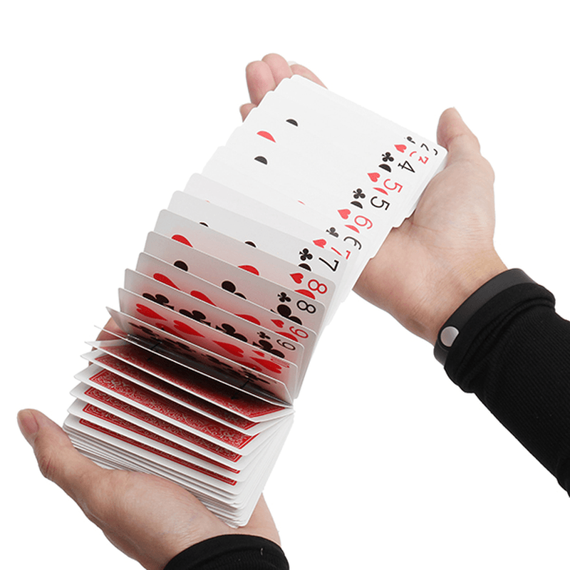 Magic Electric Deck of Cards Prank Trick Prop Poker Acrobatics Waterfall Card Props