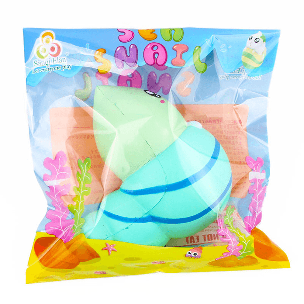 Sanqi Elan Conch Squishy 14.5*13.5*8CM Licensed Slow Rising with Packaging Toy