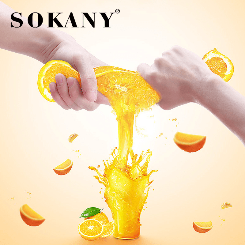 SOKANY 623D Electric Juicer Portable Fine Taste Non-Slip 45W 700ML