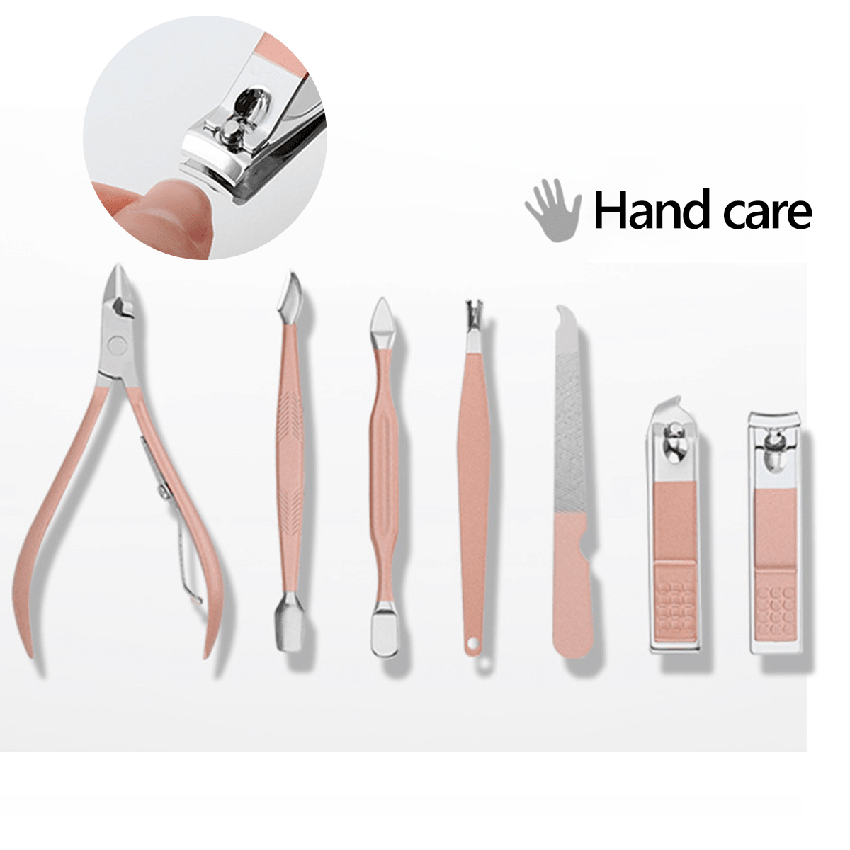 7/10/12/16 / 18Pcs Nail Clipper Set Multi-Piece Set Stainless Steel Accessories Nail Clippers Pedicure Beauty Manicure Tool