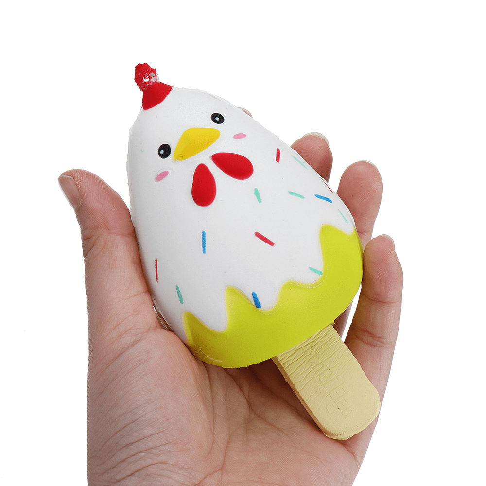 Sanqi Elan Chick Popsicle Ice-Lolly Squishy 12*6CM Licensed Slow Rising Soft Toy with Packaging