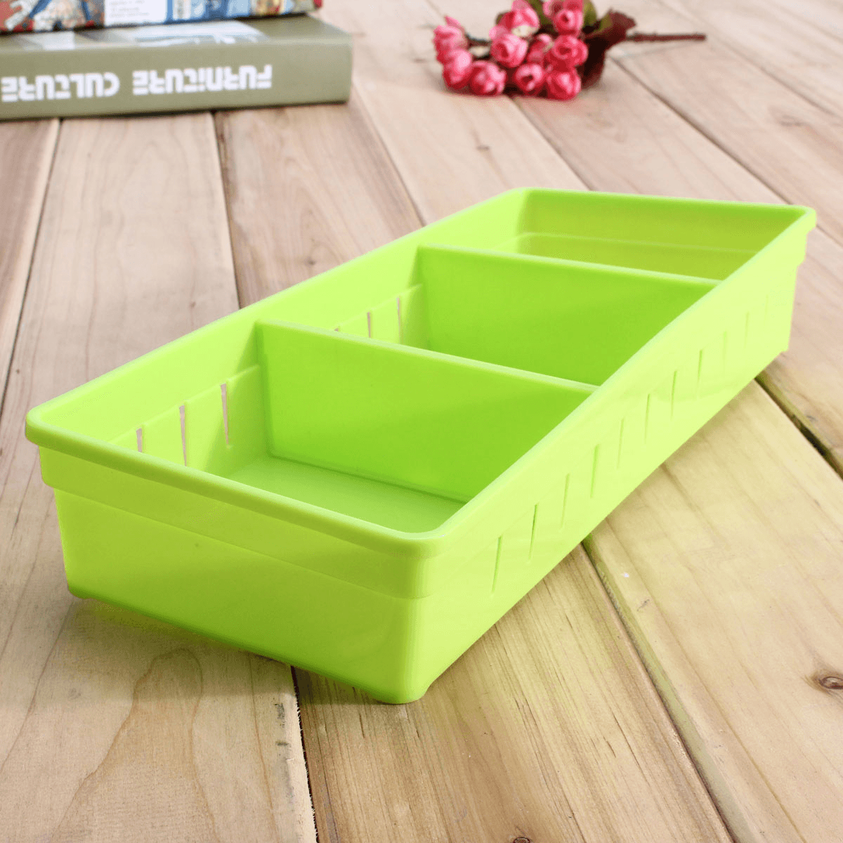 Adjustable Makeup Storage Box Drawer Home Kitchen Office Supplie Pencil Jewelry Organizer