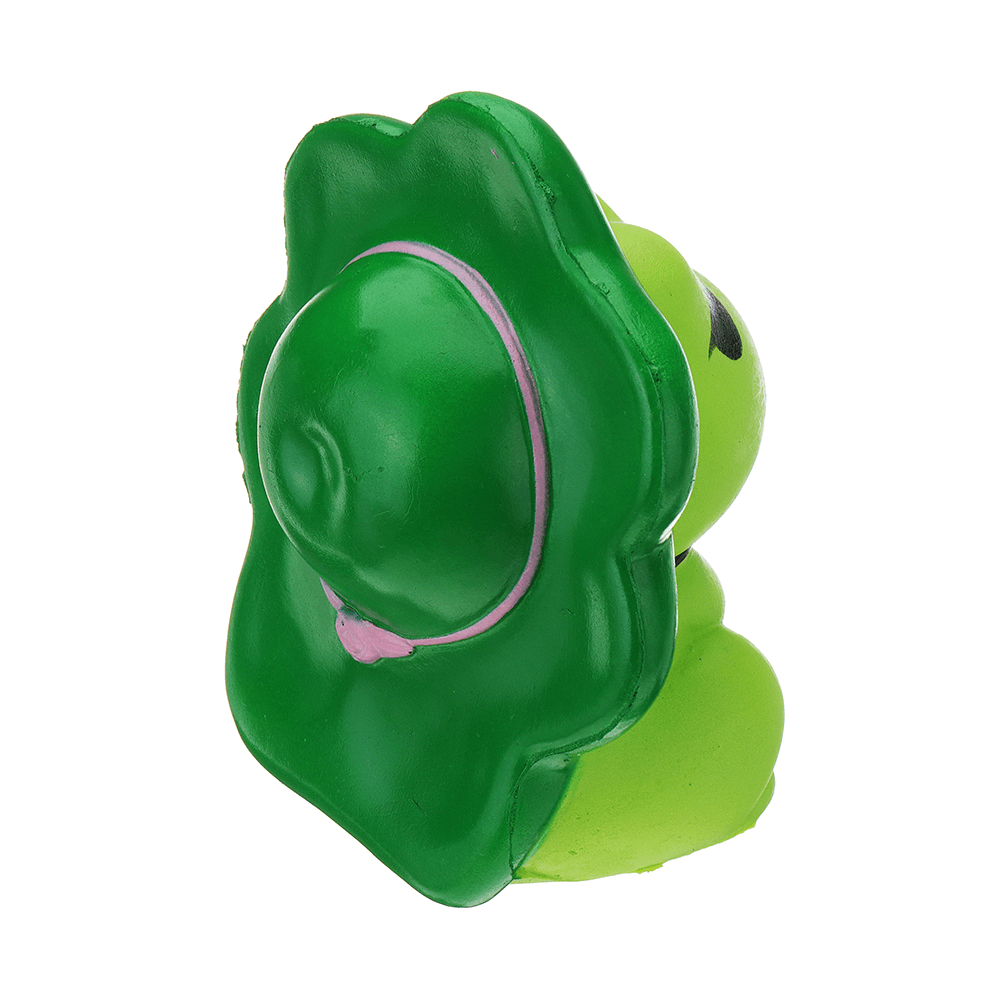 Frosch-Squishy, ​​15 cm, langsam aufsteigend, mit Verpackung, Sammlung, Geschenk-Stofftier